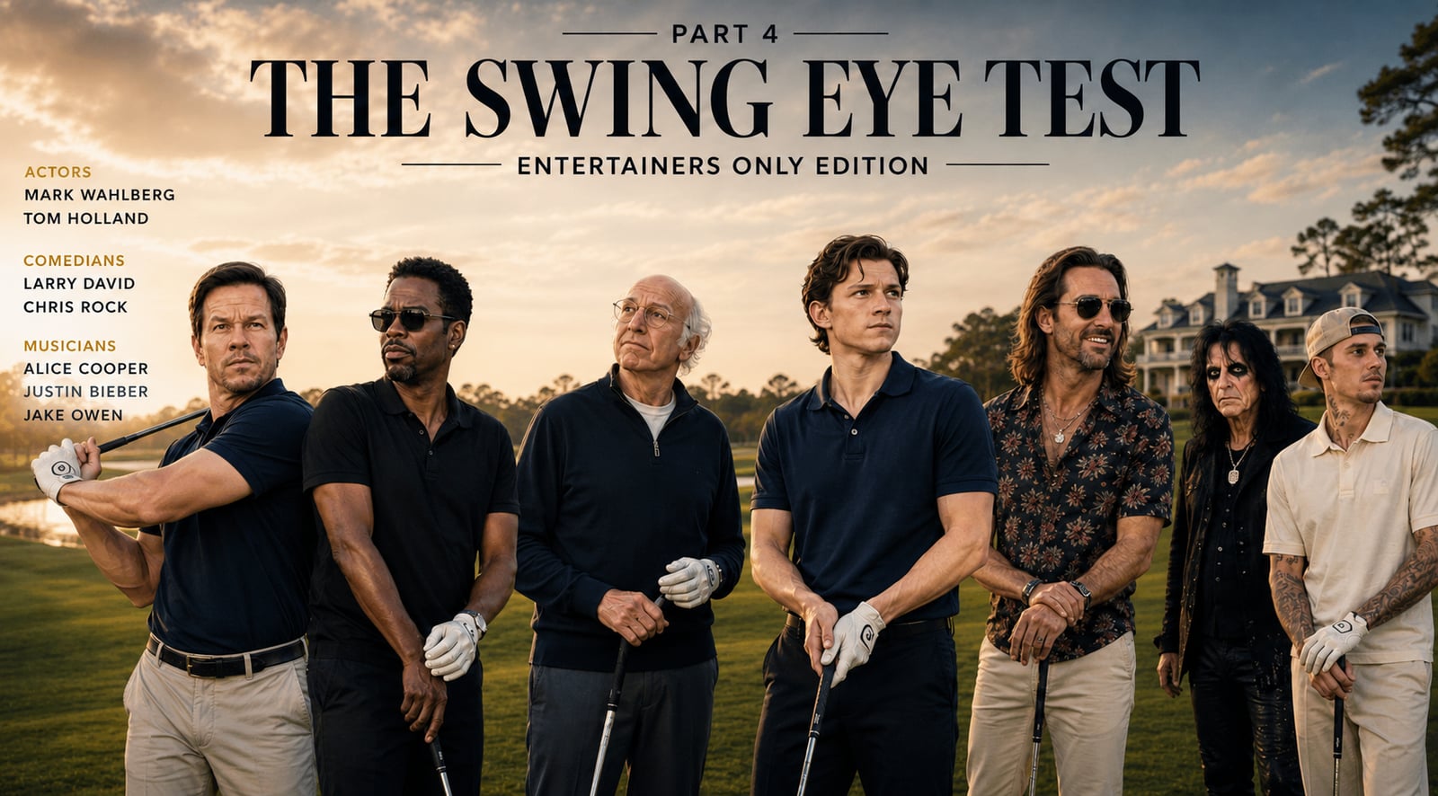 The Swing, Eye Test: Part 4 (Entertainers Only Edition)